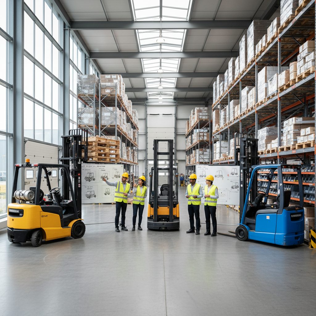 Welke heftruck is het beste voor mijn magazijn?